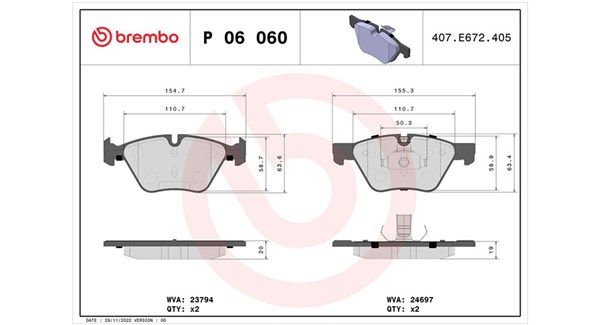 MAGNETI MARELLI Комплект тормозных колодок, дисковый тормоз 363700406060